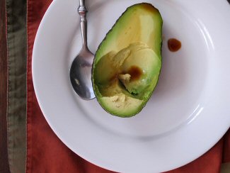 Cutting an Avocado