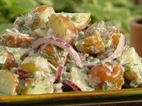 Tangy Goat's Cheese & Dill Potato Salad