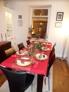 Christmas Eveve Table