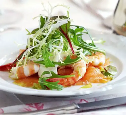 Julie's Salmon & Prawn with Lime